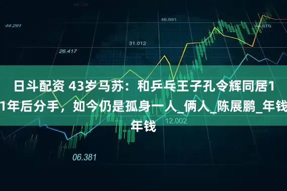 日斗配资 43岁马苏：和乒乓王子孔令辉同居11年后分手，如今仍是孤身一人_俩人_陈展鹏_年钱